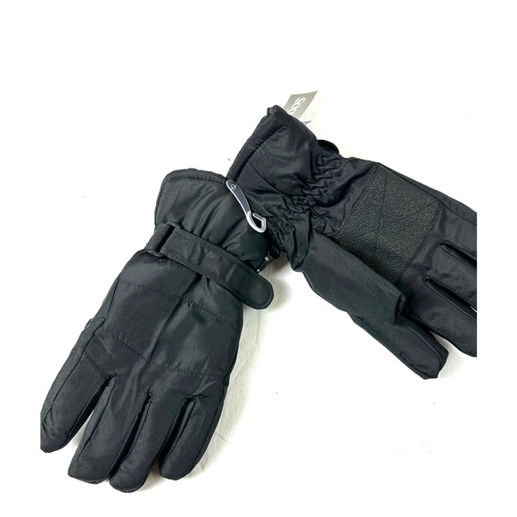 Igloos Waterproof Insulated Winter Snow Gloves Women's Large NWT Black - Picture 8 of 8